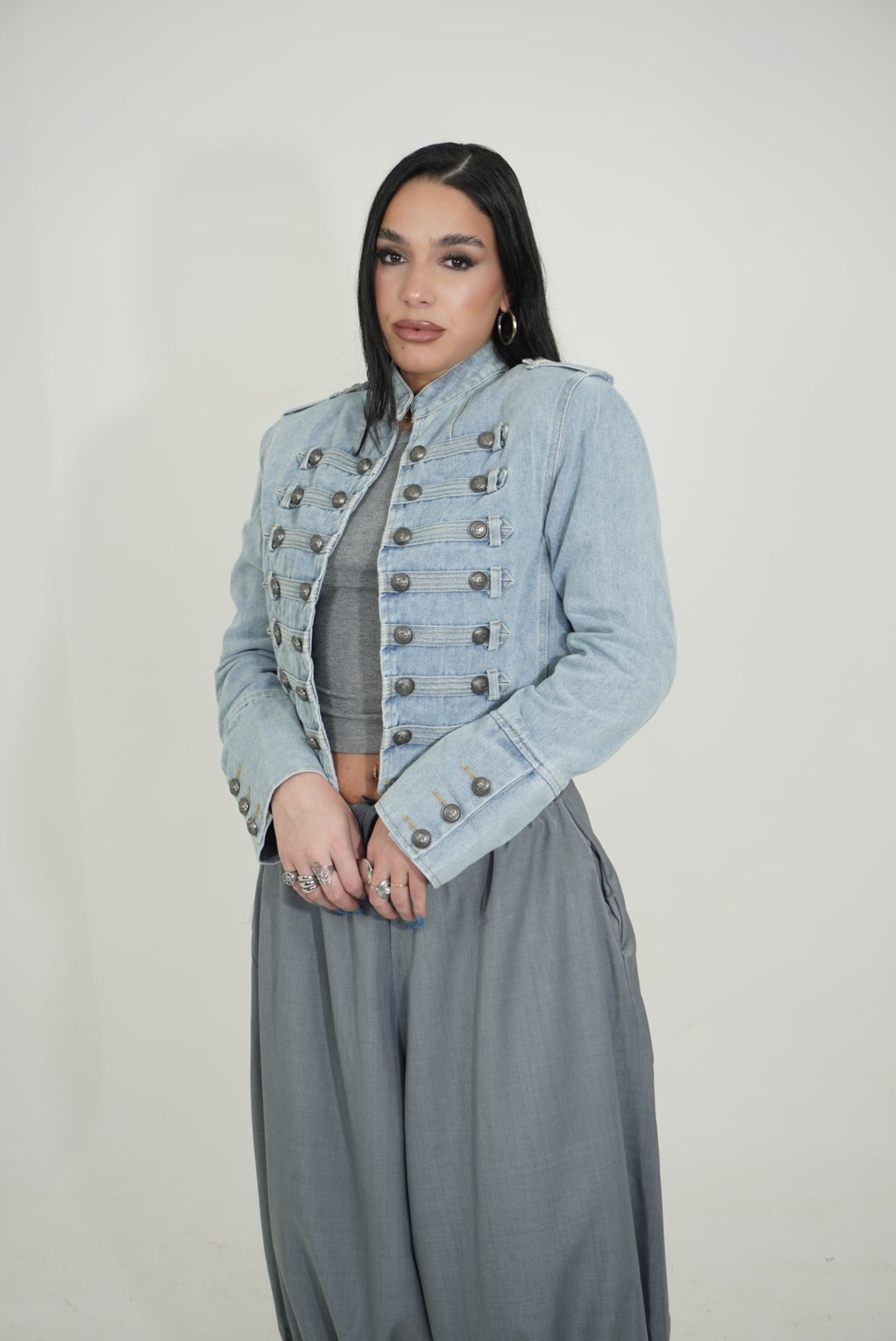 JACKET IN DENIM MOOD ZARA