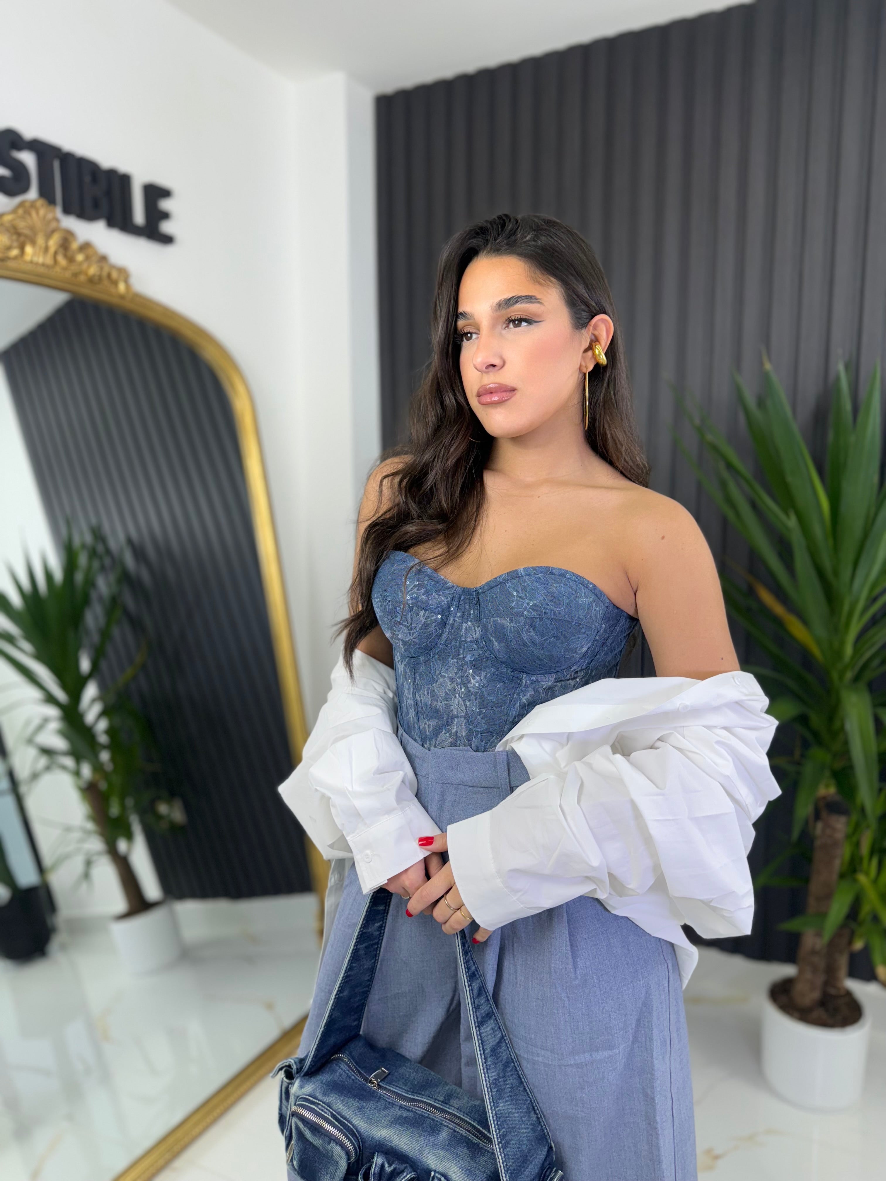 CORSET BLU JEANS