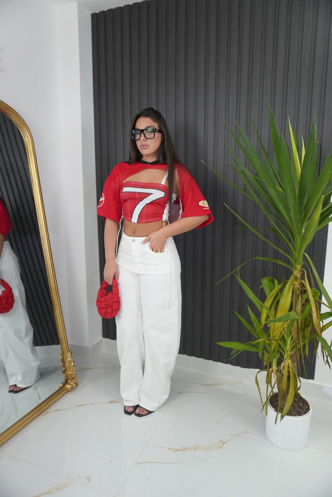 MAGLIA CROP TOP VICZIC