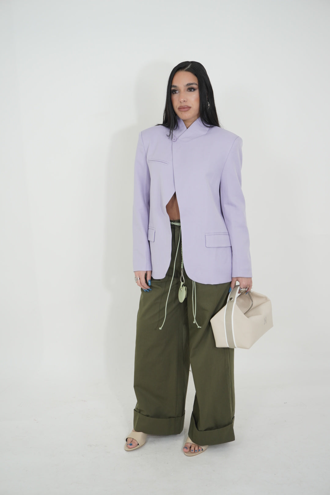 PANTALONE VERDE MILITARE
