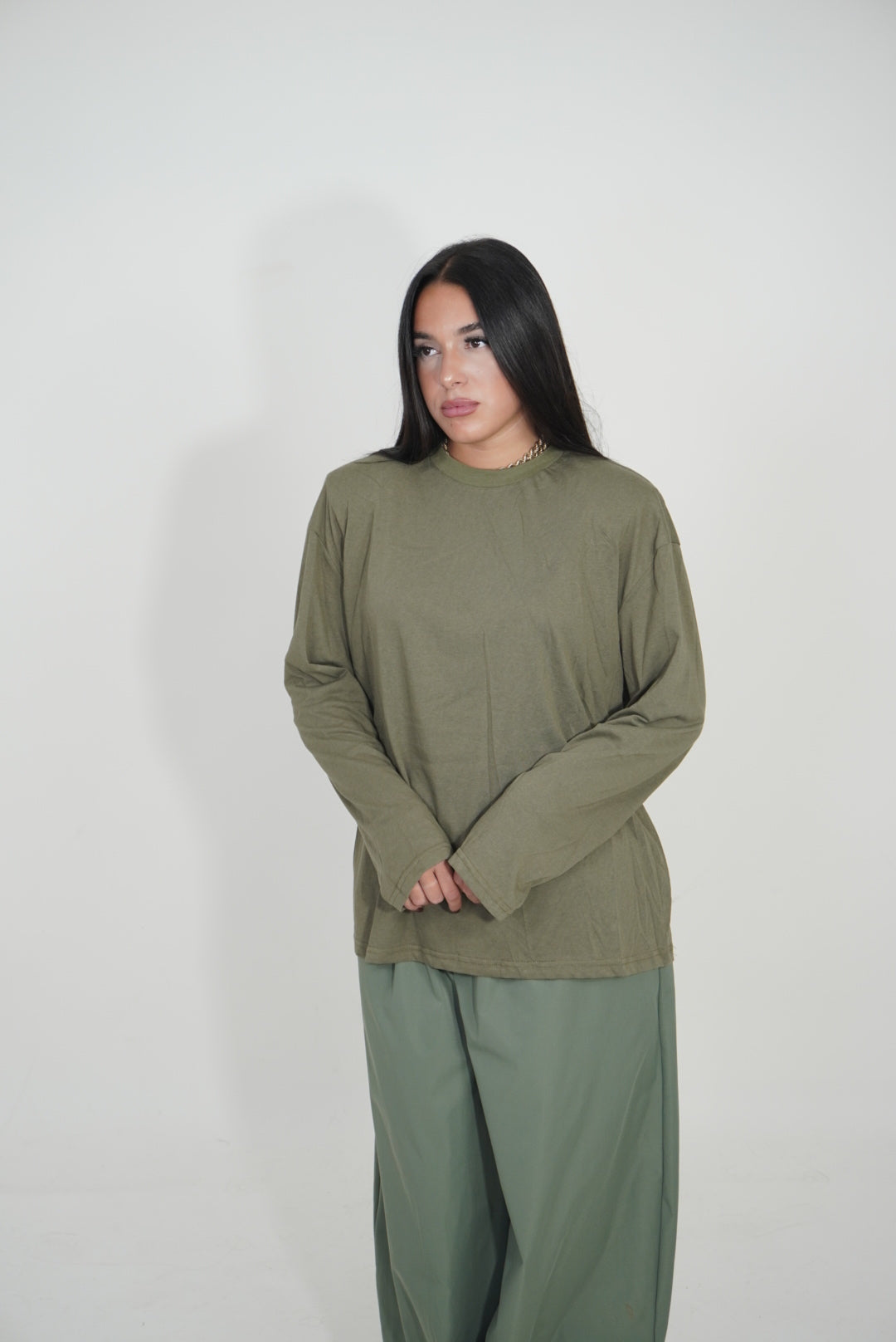 MAGLIA CON SPALLINA