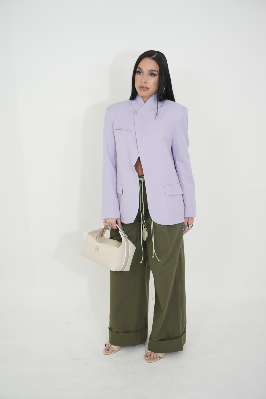 PANTALONE VERDE MILITARE