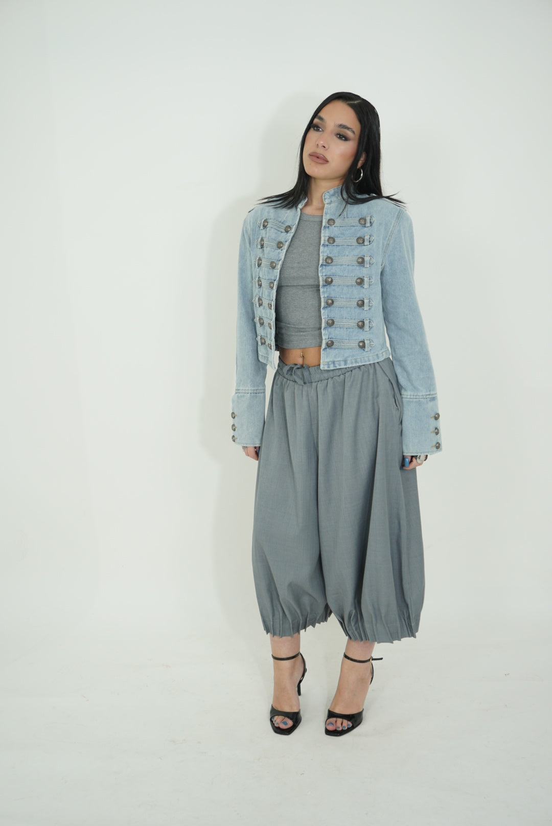 JACKET IN DENIM MOOD ZARA