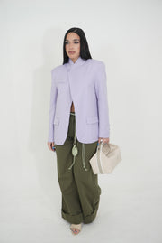 BLAZER ASIMMETRICO LILLA