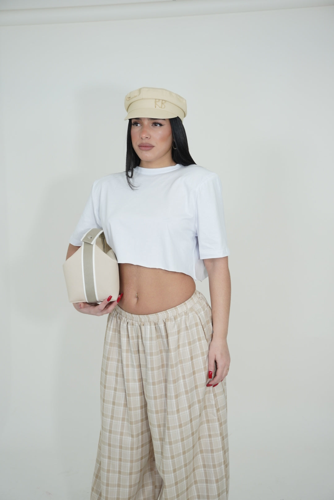 T-SHIRT CROP JUSTWEST